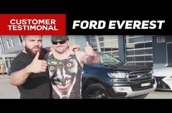 FORD EVEREST VAPOR MATTE BLACK